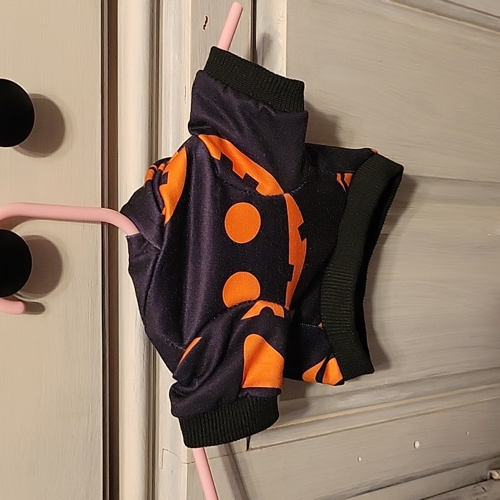 Pet size xsmall pumpkin hoodie